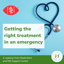 MedicAlert webinar - getting the right help in an emergency