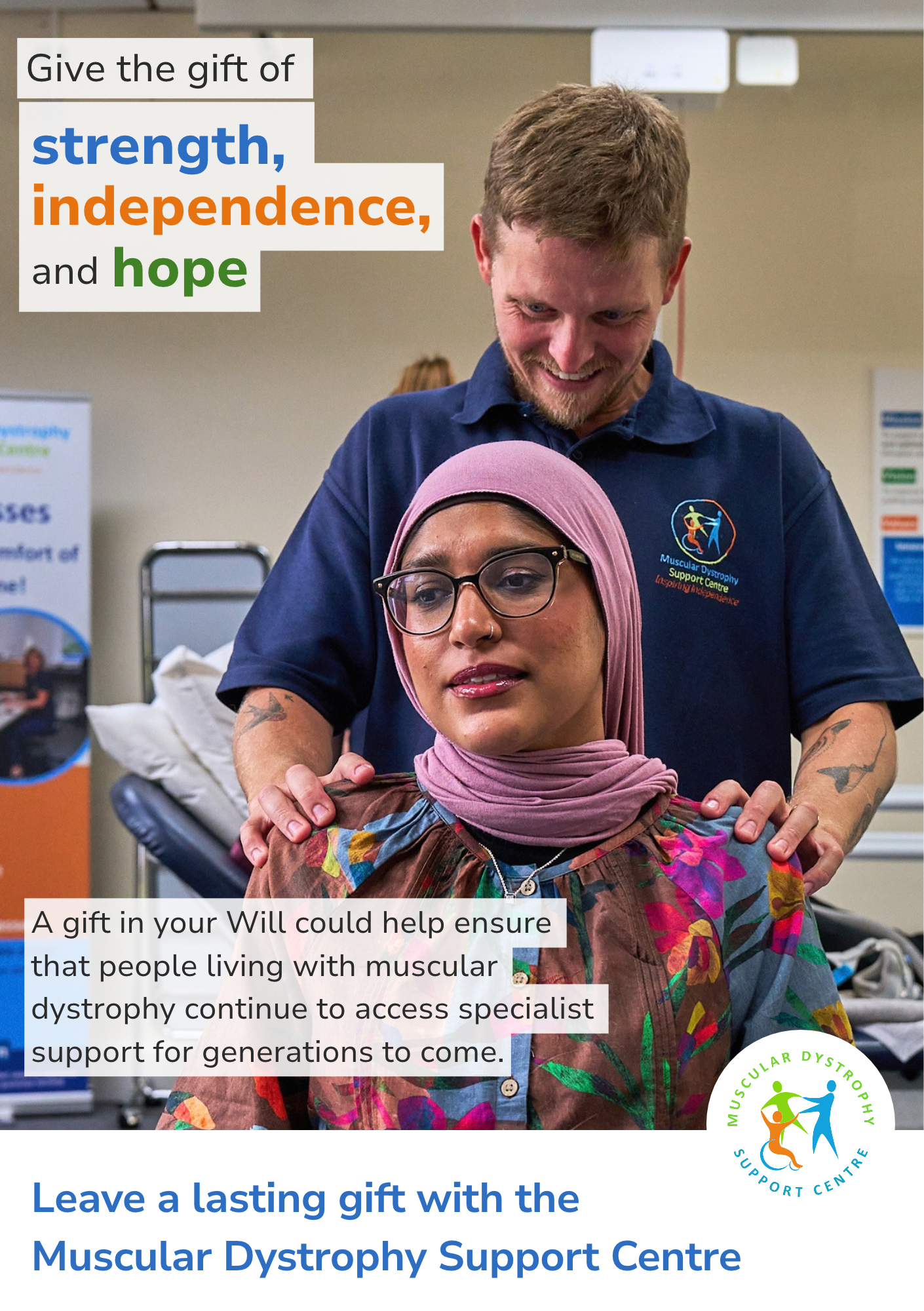Front cover of the Gifts in Wills leaflet